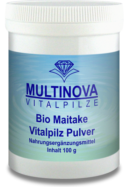 Multinova Maitake Pilzpulver bio 100 gr.